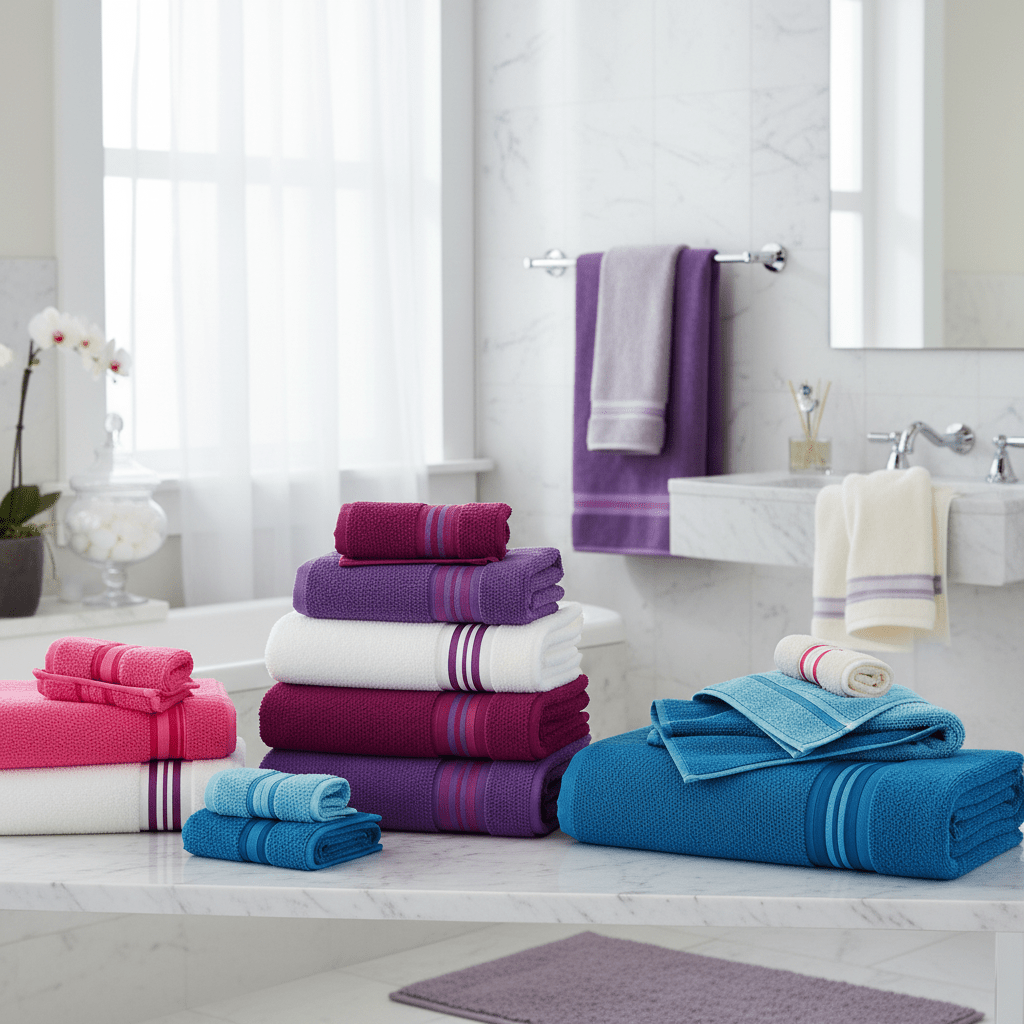 12 - dijelni premium Turski peškiri – – Plavi – slika 17