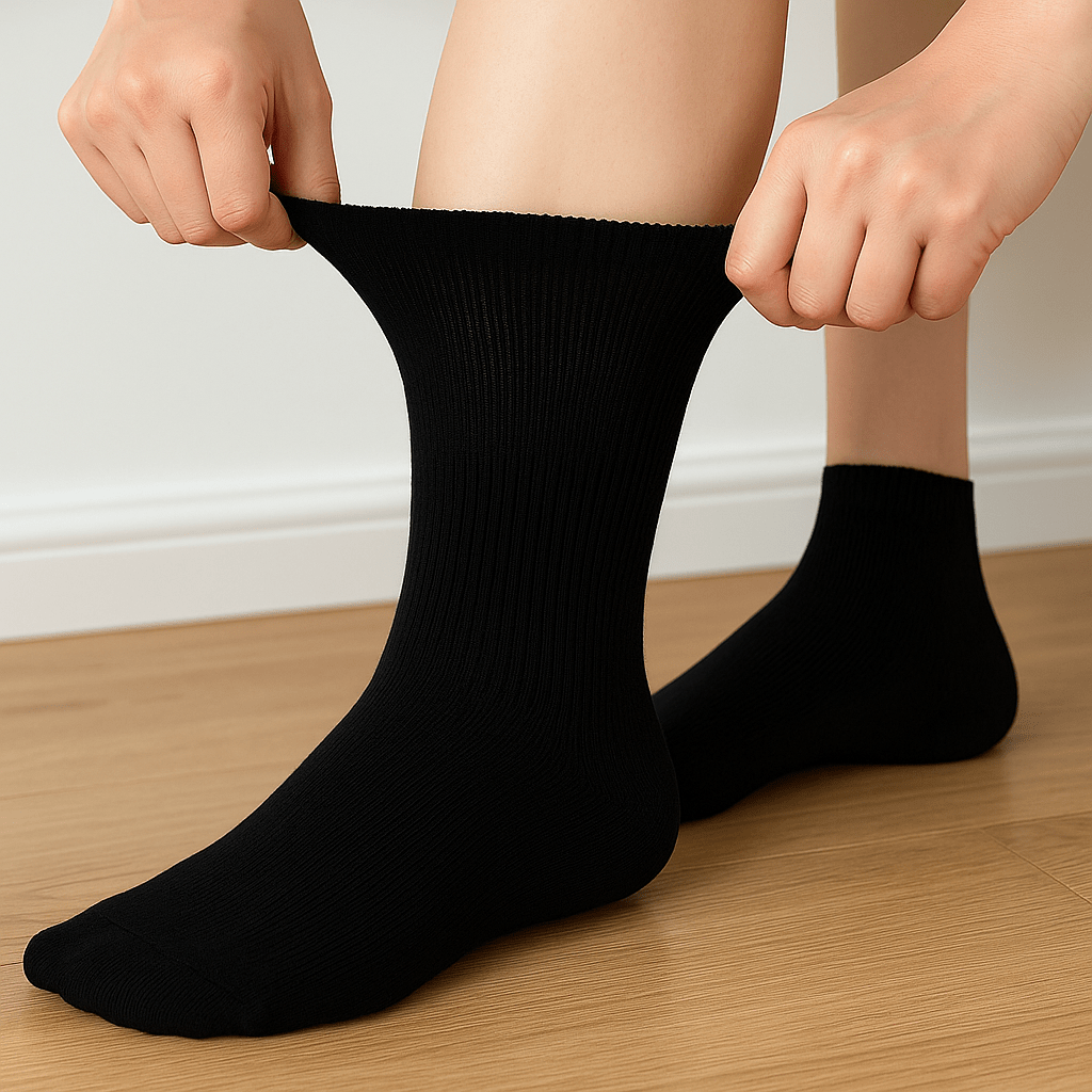 12 Pari Pamučnih Medicinskih Čarapa bez Gumice - SAMO KLIKNI