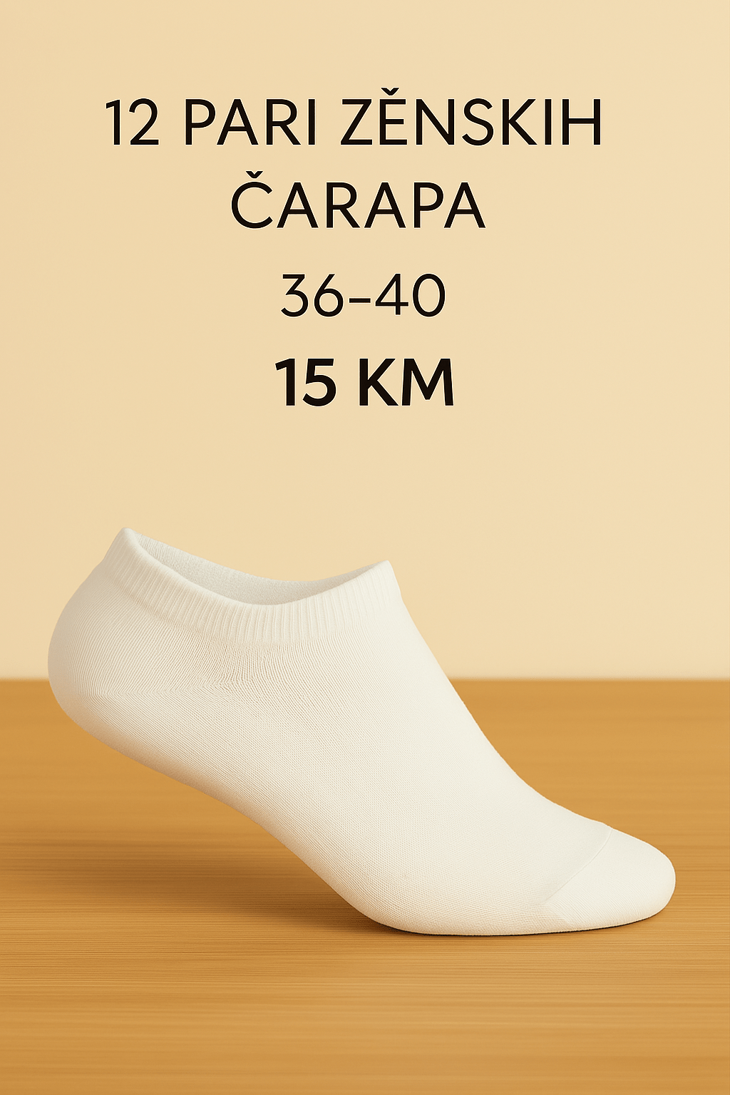 12 pari ženskih čarapa "Milano" - SAMO KLIKNI