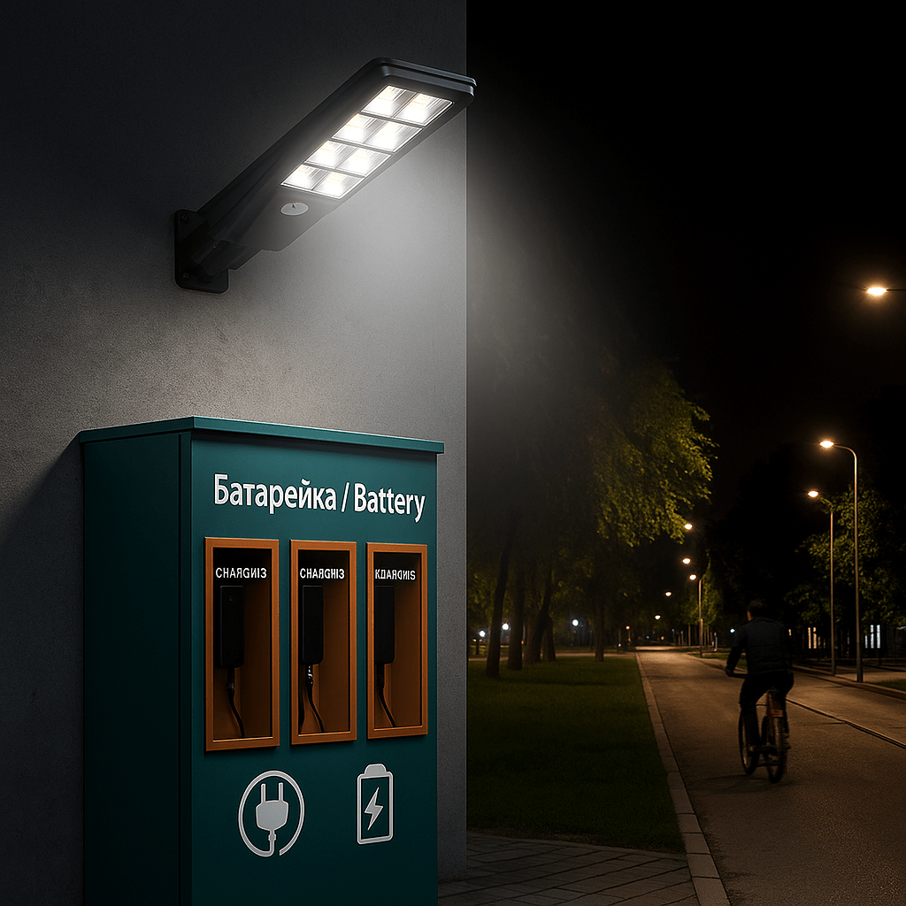 2000 W Solarna LED Ulična Lampa - SAMO KLIKNI