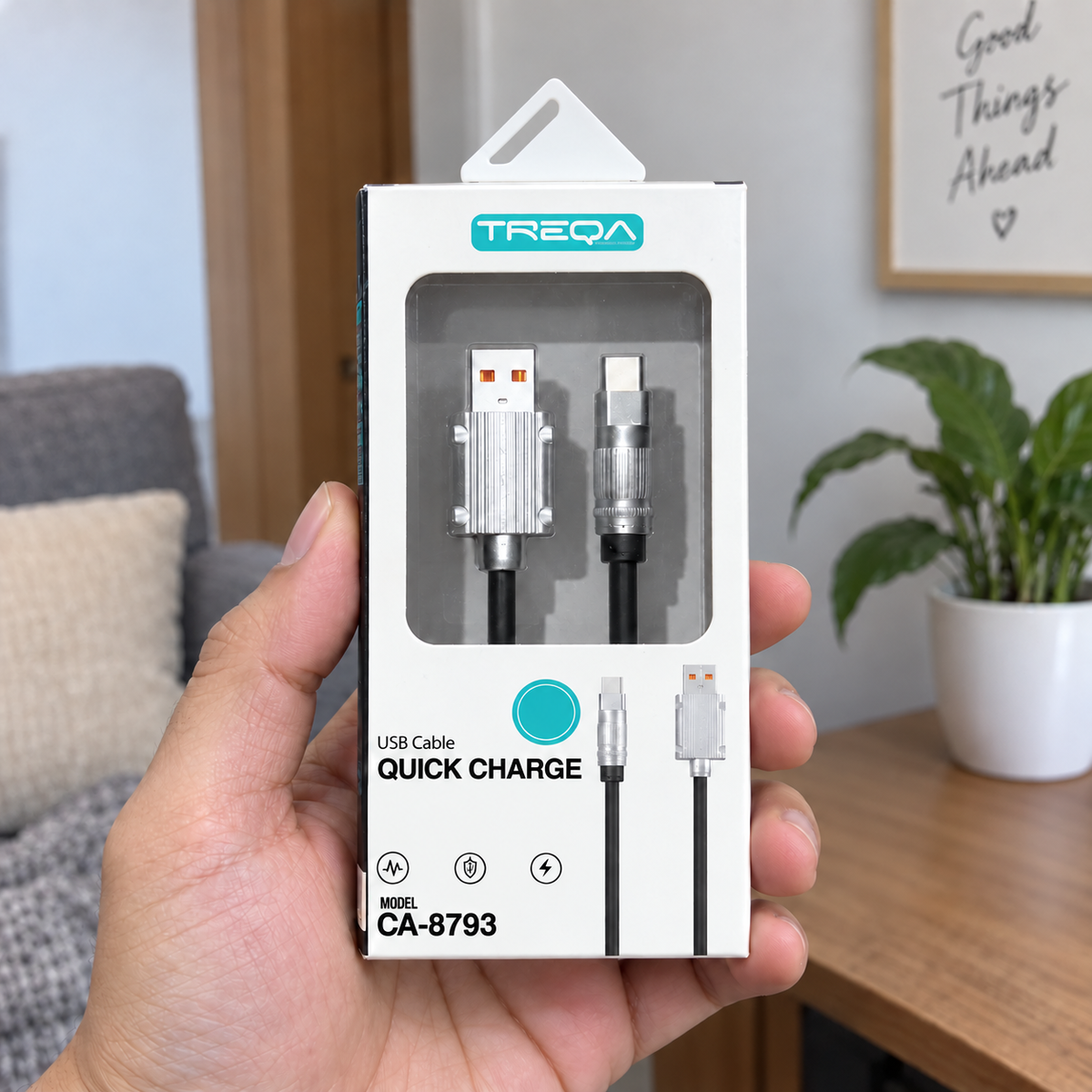TREQA CA8793 USB-A na USB-C – jedno pakovanje, ugc