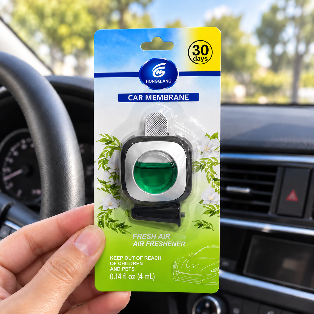Jedno pakovanje auto-osvježivača CAR MEMBRANE od 4 ml – ugc