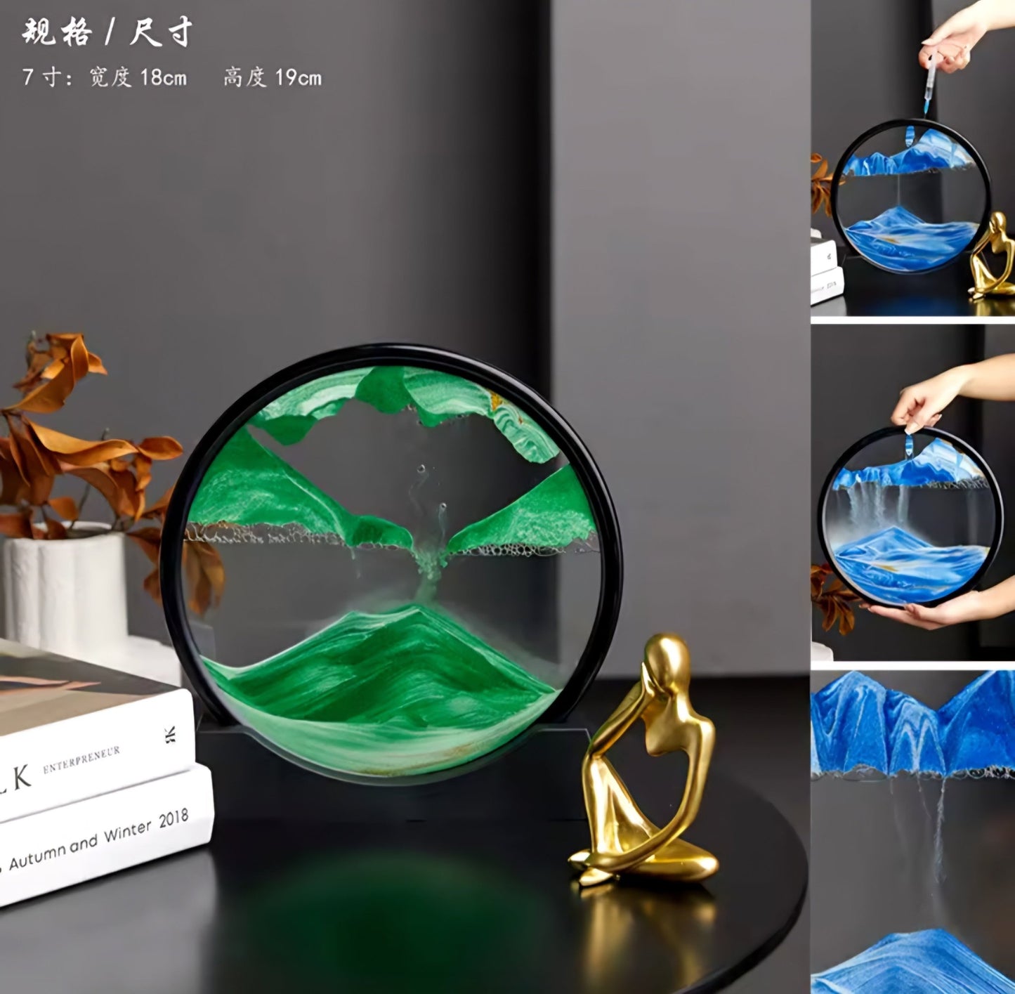 3D Dinamična Pješčana Slika - SAMO KLIKNI