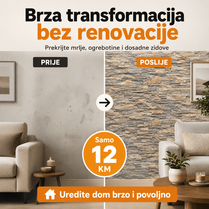 3D Samoljepljiva Tapeta