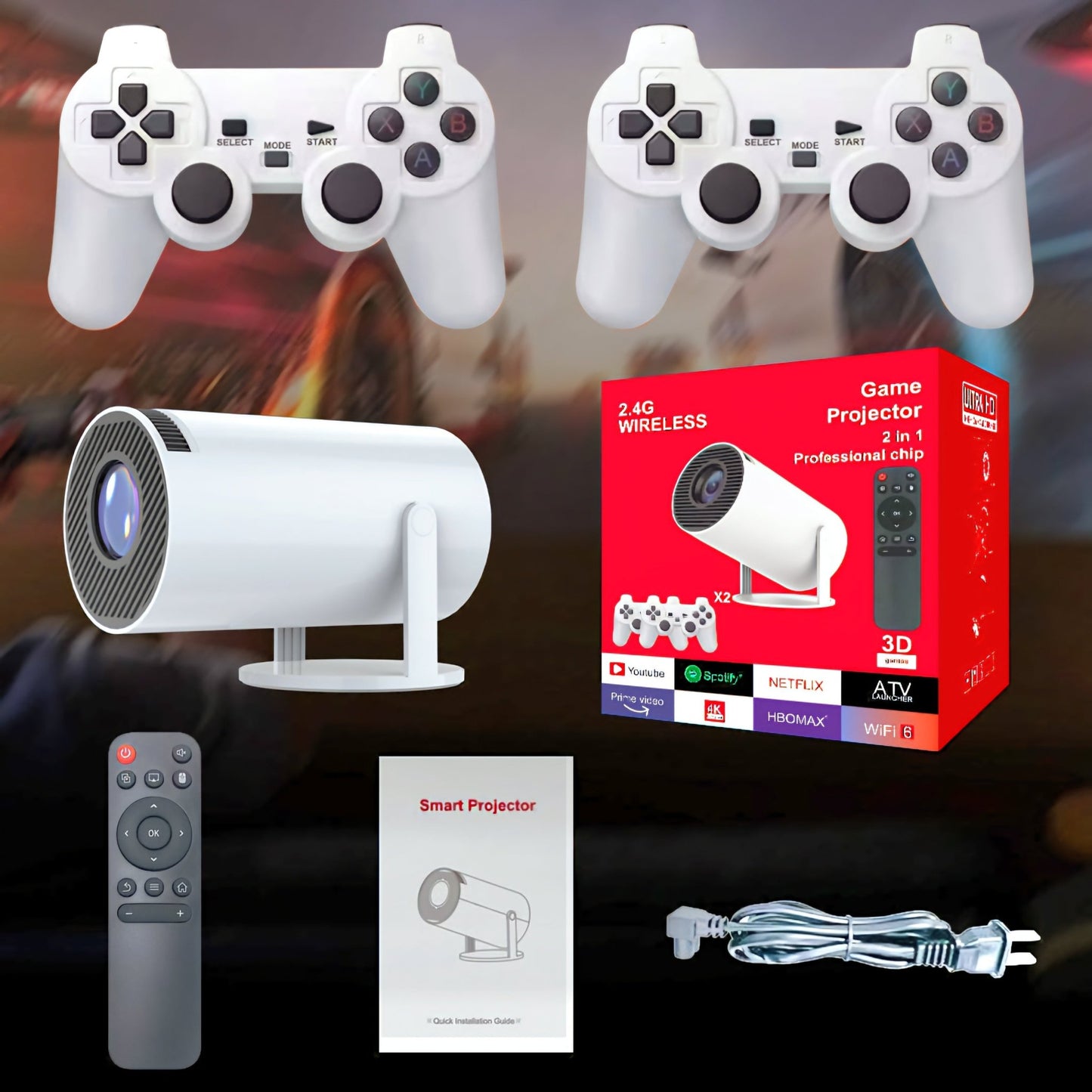 4K Ultra HD Projektor s 10.000 Igara - SAMO KLIKNI