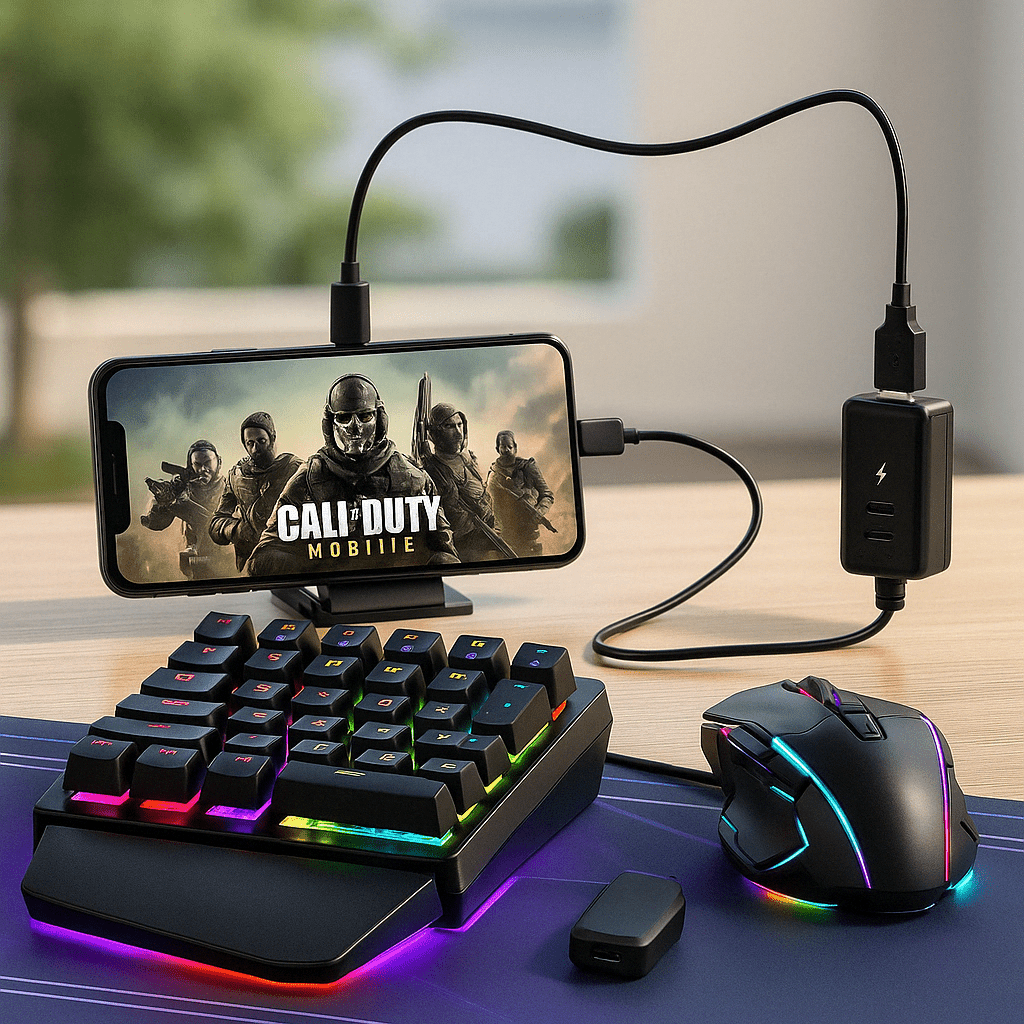 5 u 1 RGB Gaming Set za Mobilne Igrice - SAMO KLIKNI