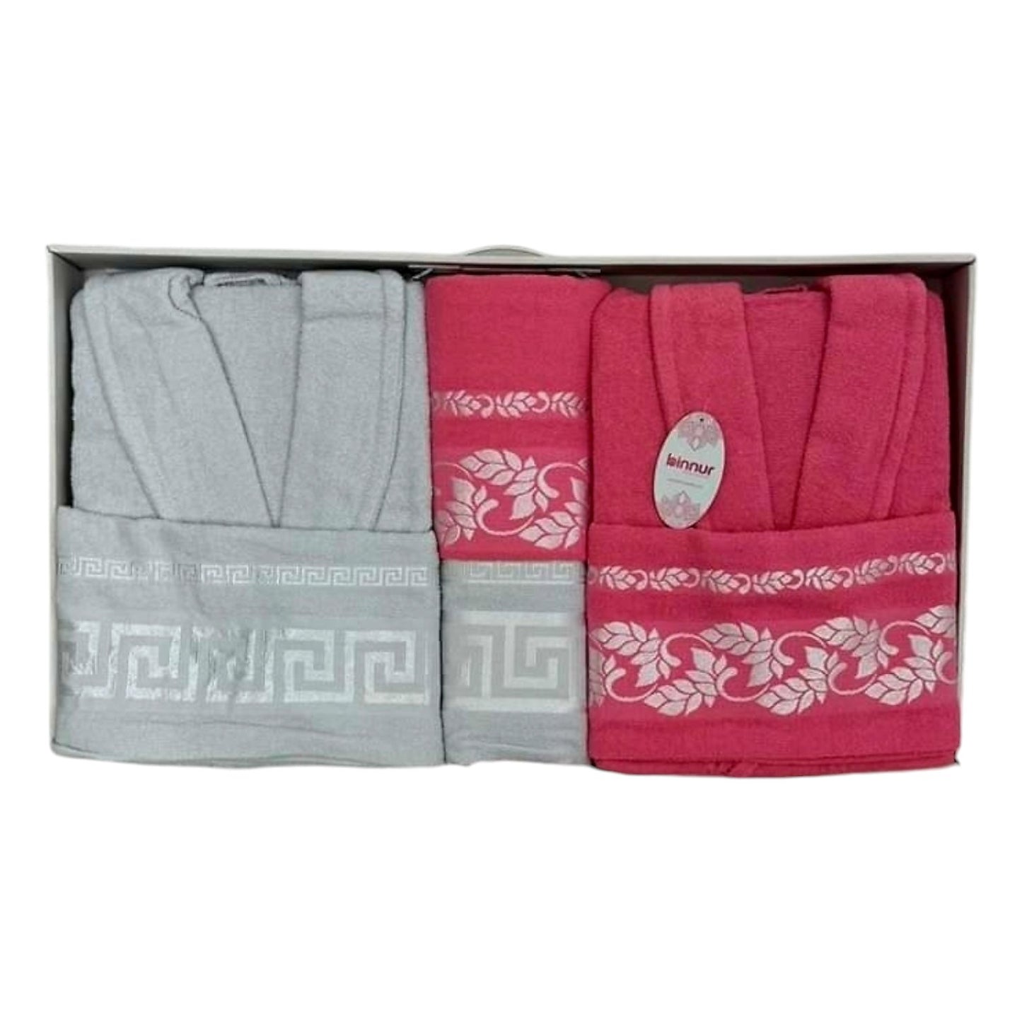 6u1 Bade Mantil Poklon Set Binur - SAMO KLIKNI