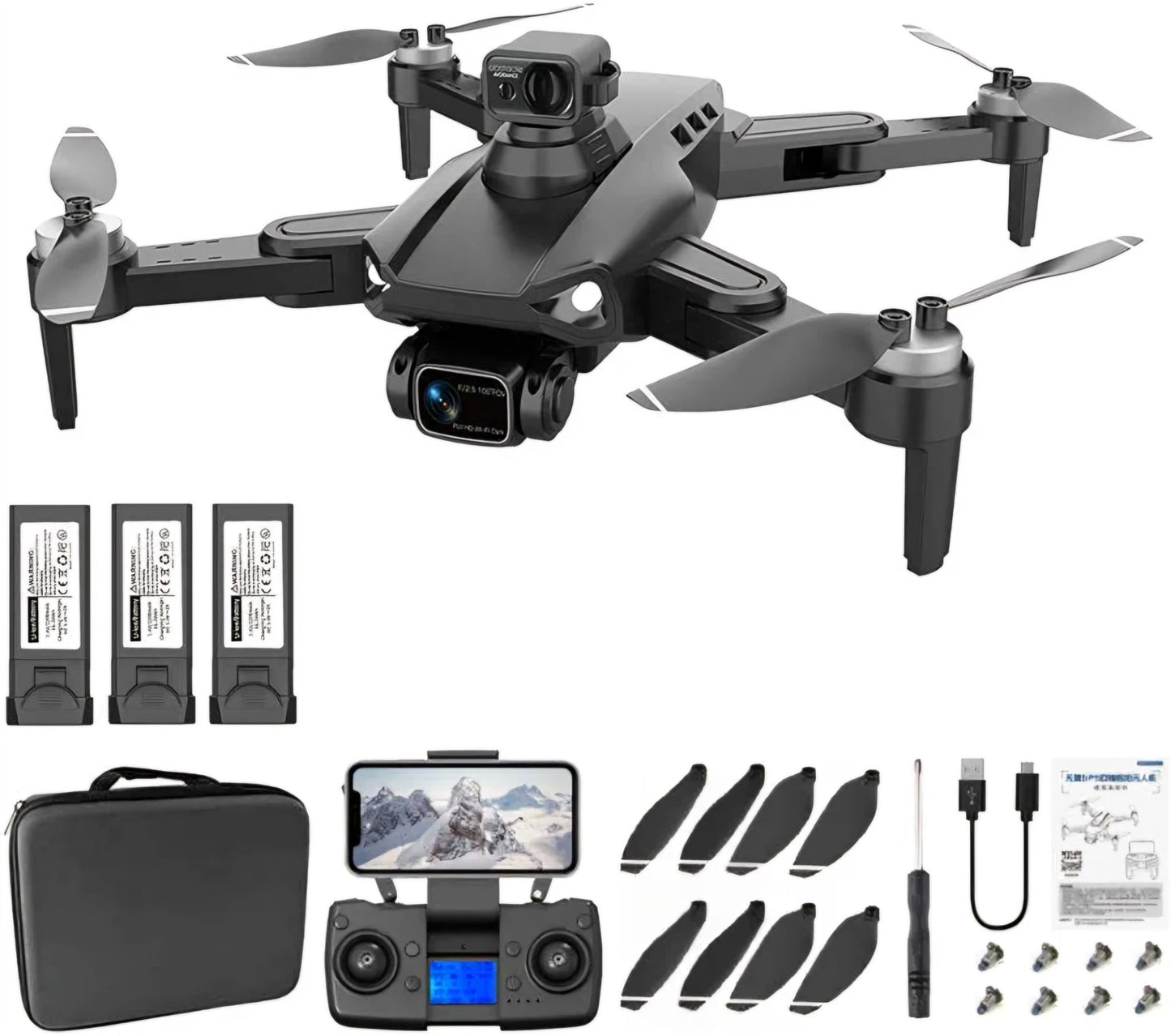 968 GPS Dron s Dvostrukom Kamerom - SAMO KLIKNI