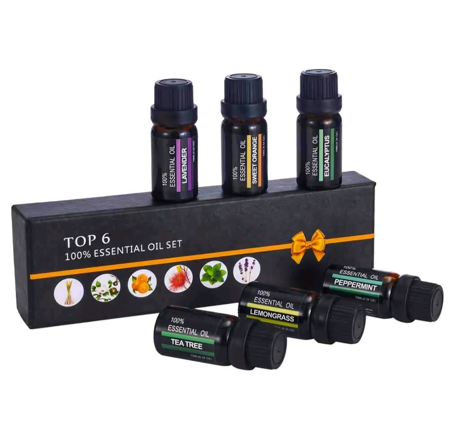 Aroma Difuzor 200 ml + GRATIS Set Eteričnih Ulja - SAMO KLIKNI