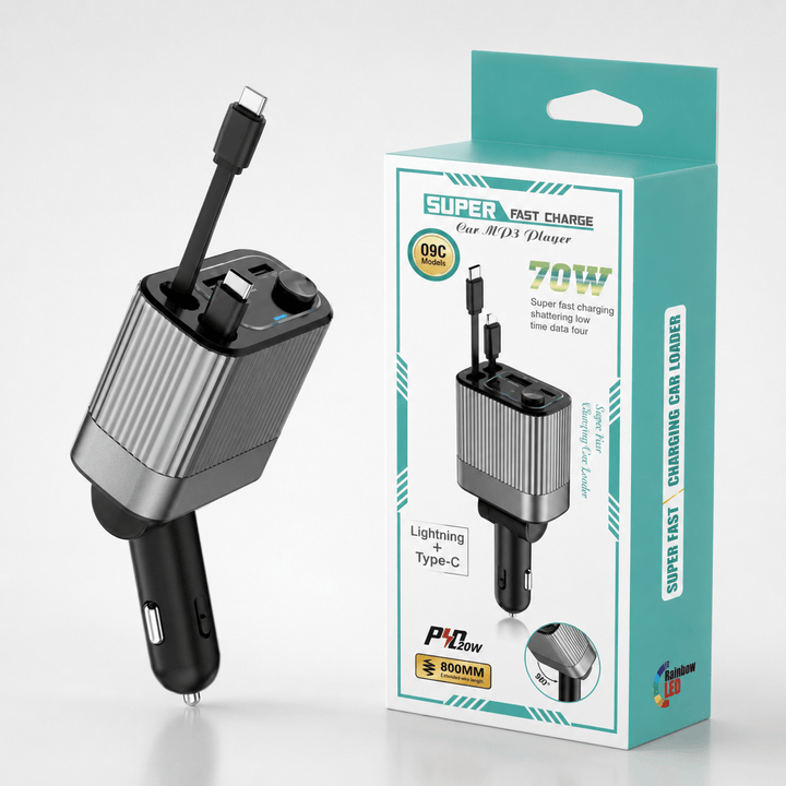 Auto Punjač + MP3 Player
