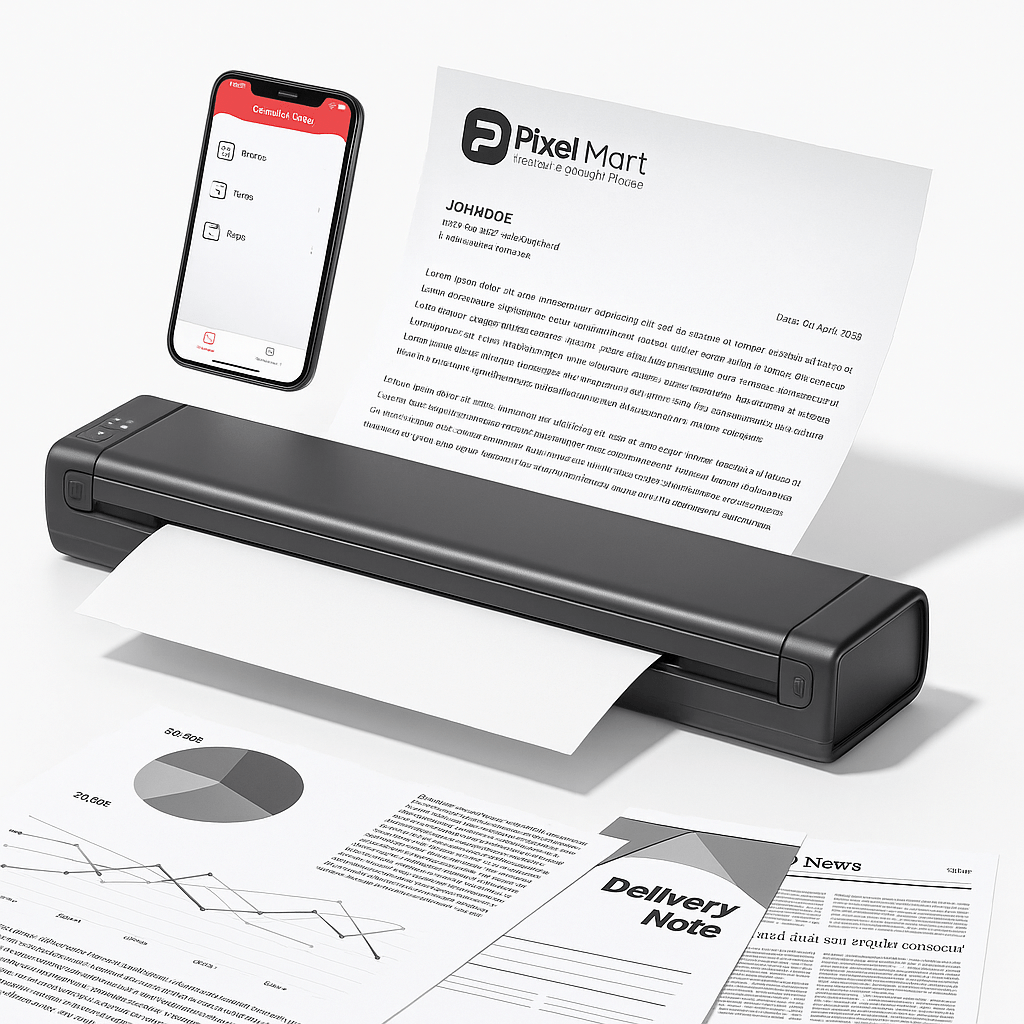 Bežični Prijenosni Printer A4 Formata - SAMO KLIKNI