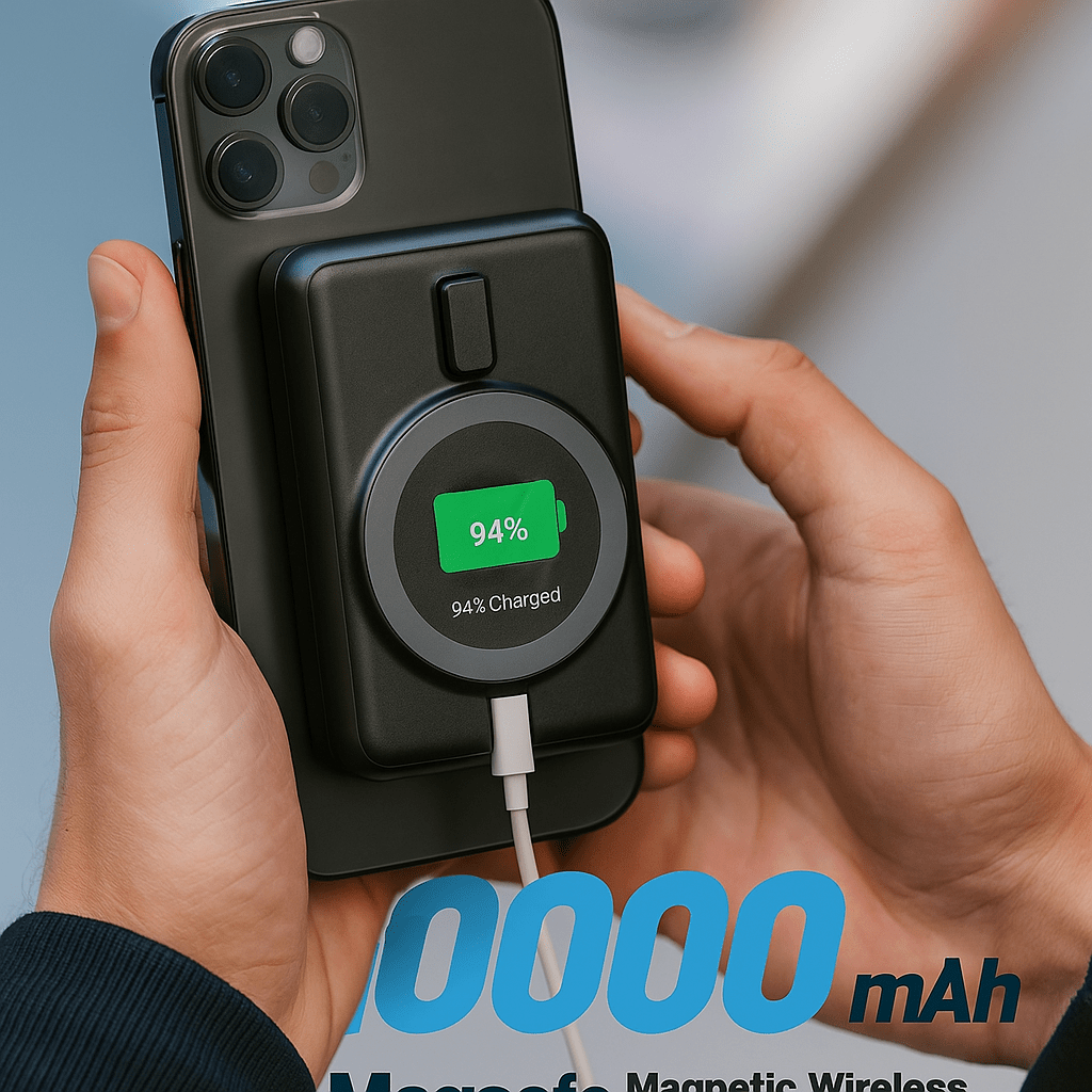 Bežični Solarni Power Bank - SAMO KLIKNI