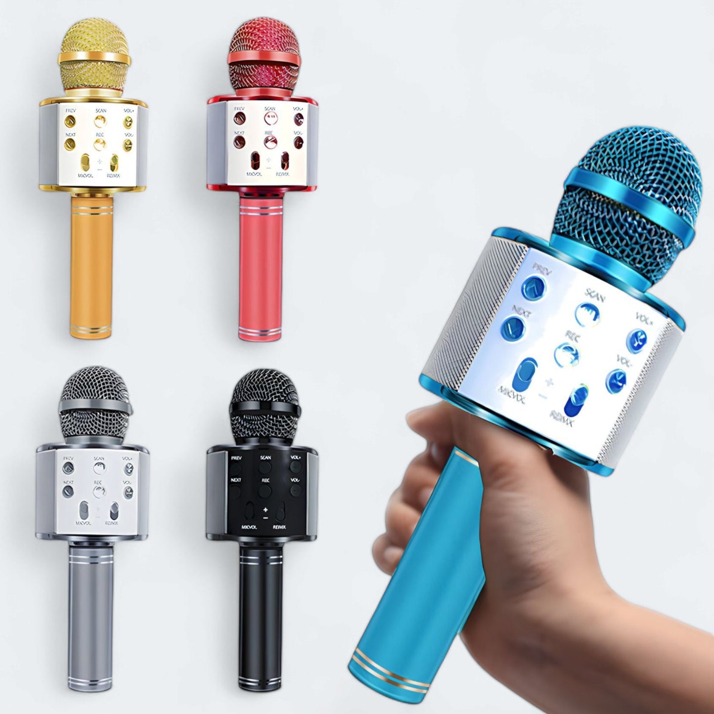 Bluetooth karaoke mikrofon - SAMO KLIKNI
