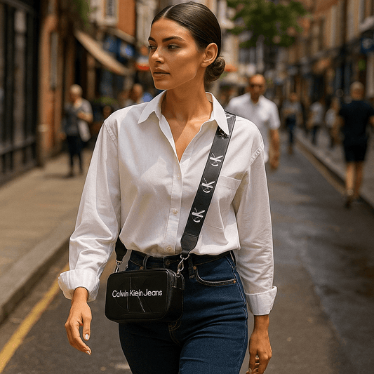 Brendirana Crossbody Torbica – – Smeđa – slika 2