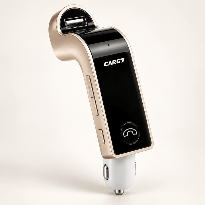 CAR-G7 auto FM modulator u zlatnoj izvedbi