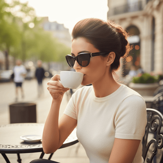 Crne Cat - Eye Sunčane Naočale – Sunčane Naočale – Crna Univerzalna – slika 2