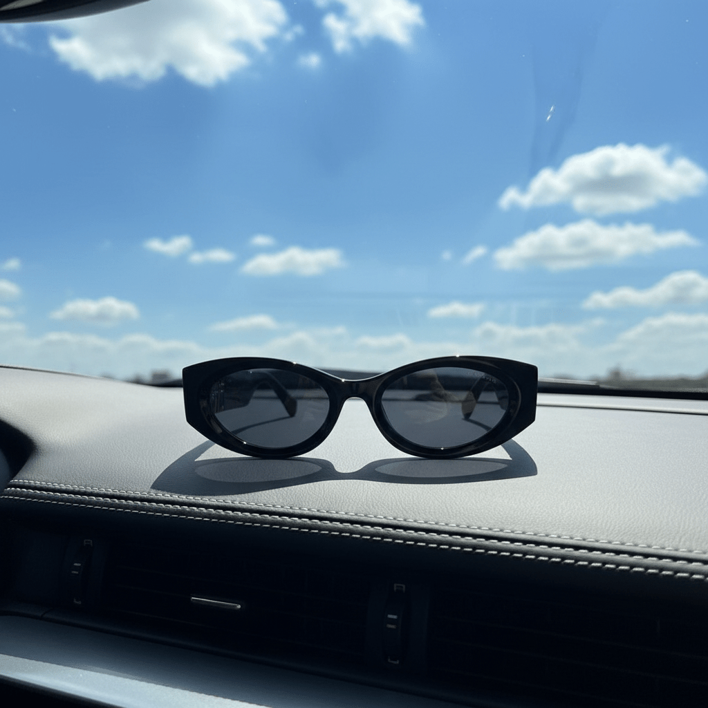 Crne Mačkaste Sunčane Naočale – Naočale – Crna Univerzalna – slika 6