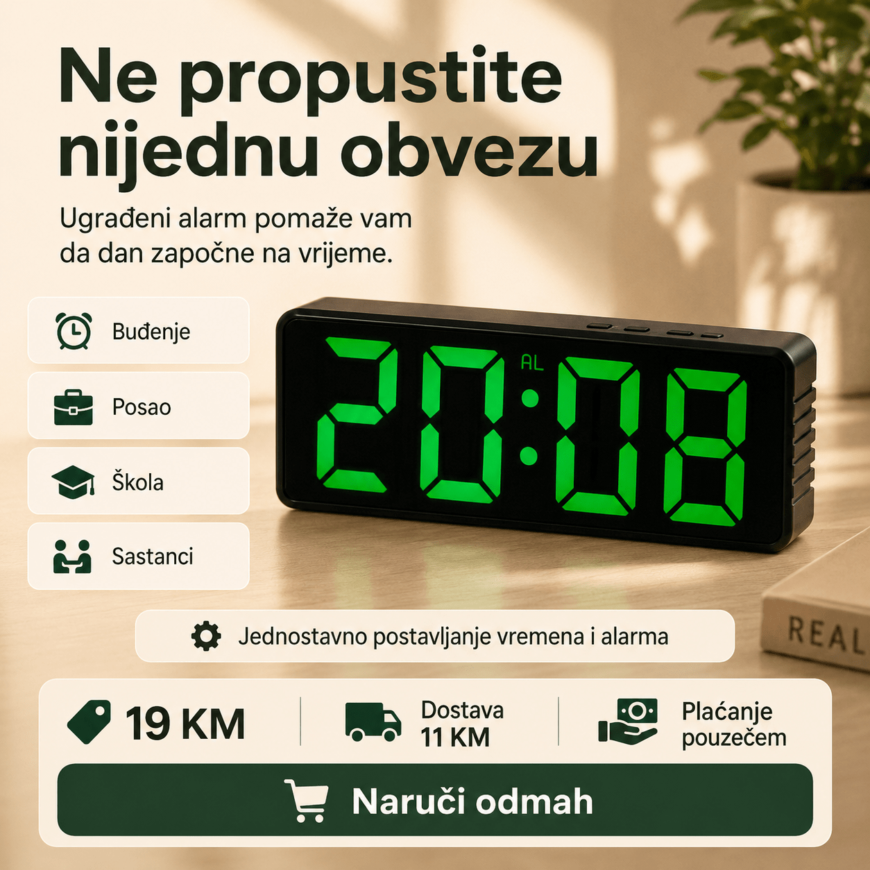 Digitalni LED Sat – – – slika 8