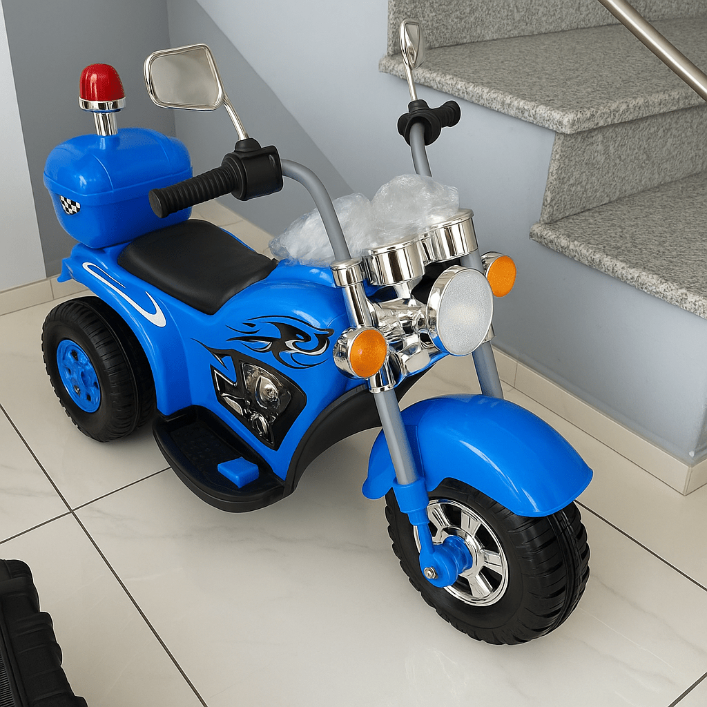 Dječiji Električni Policijski Motor - SAMO KLIKNI