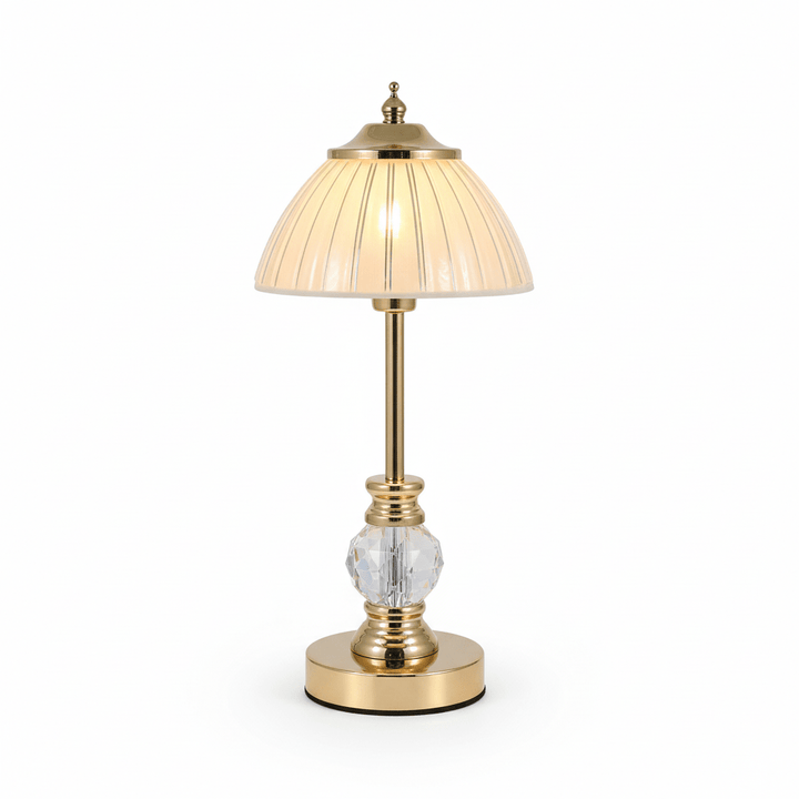Elegantna Kristalna Stolna Lampa