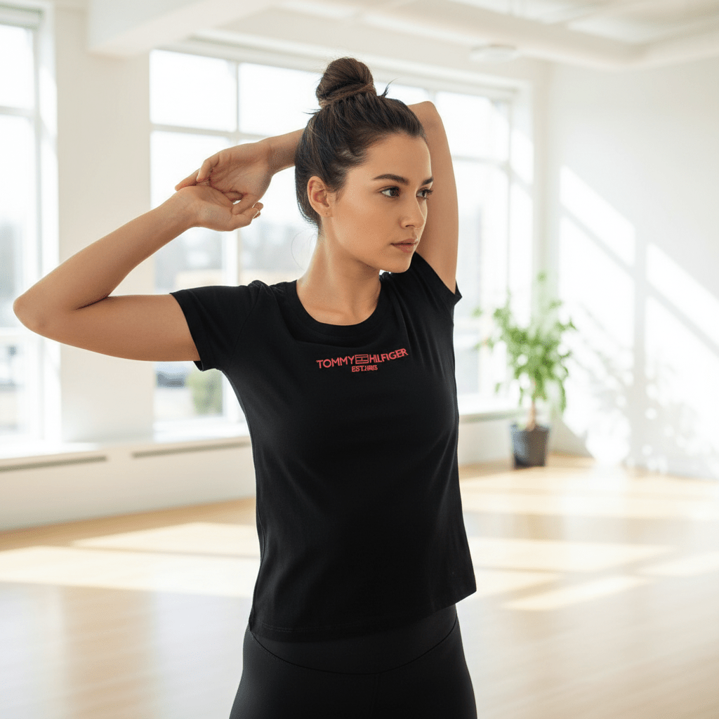 Elegantne Ženske Majice Kratkih Rukava – Ženske majice – S Bijela – slika 6