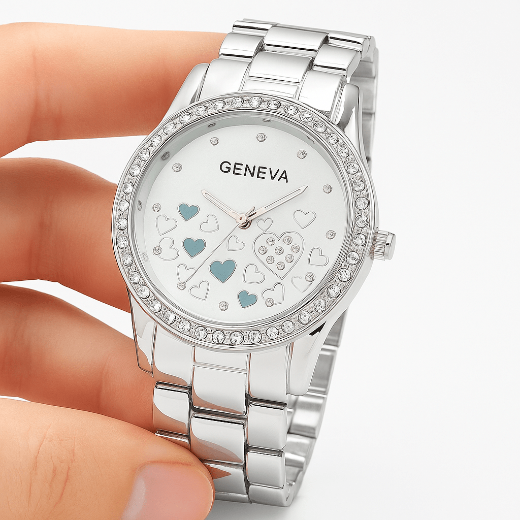 Elegantni Ženski Sat sa Srcima - SAMO KLIKNI