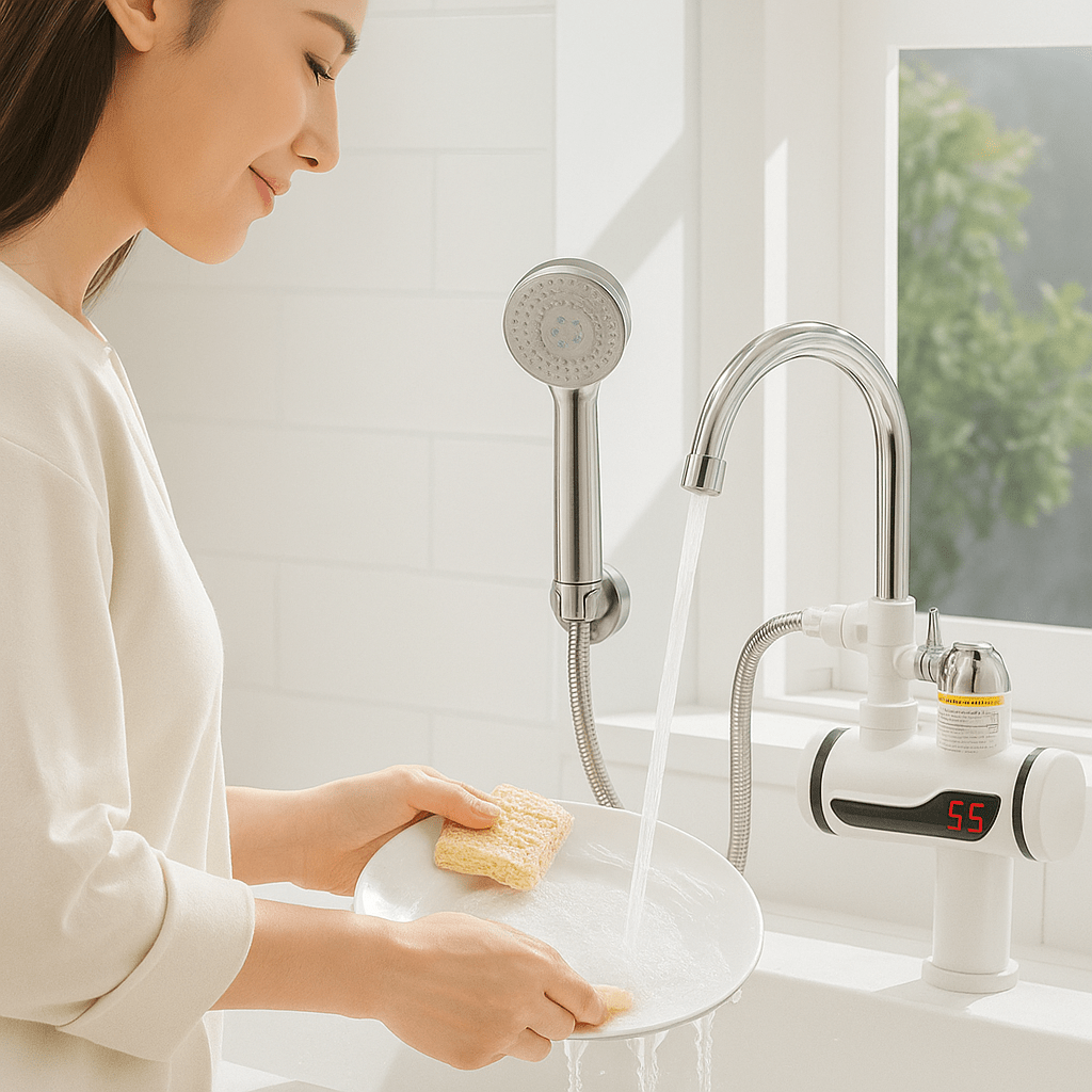 Električna česma s tušem - SAMO KLIKNI