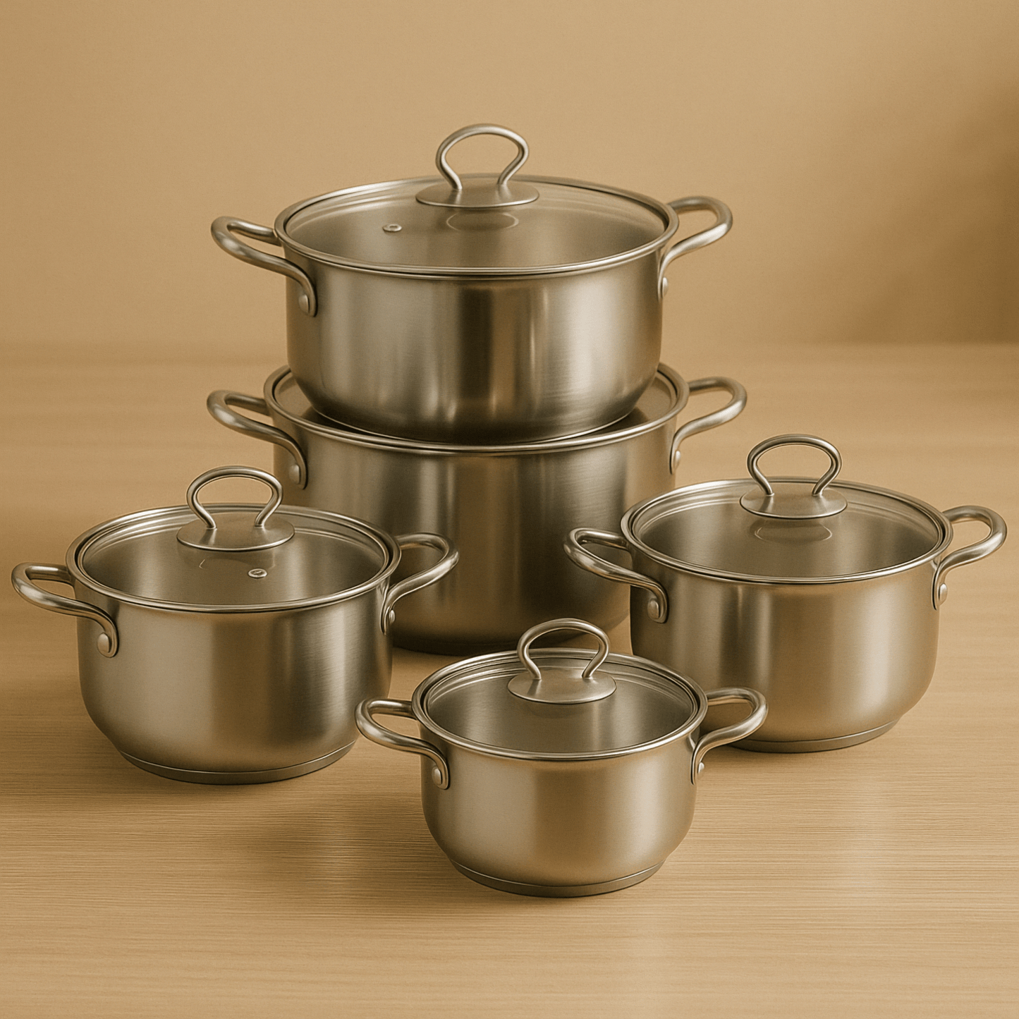 Gourmet Pro 10 - dijelni set lonaca - SAMO KLIKNI