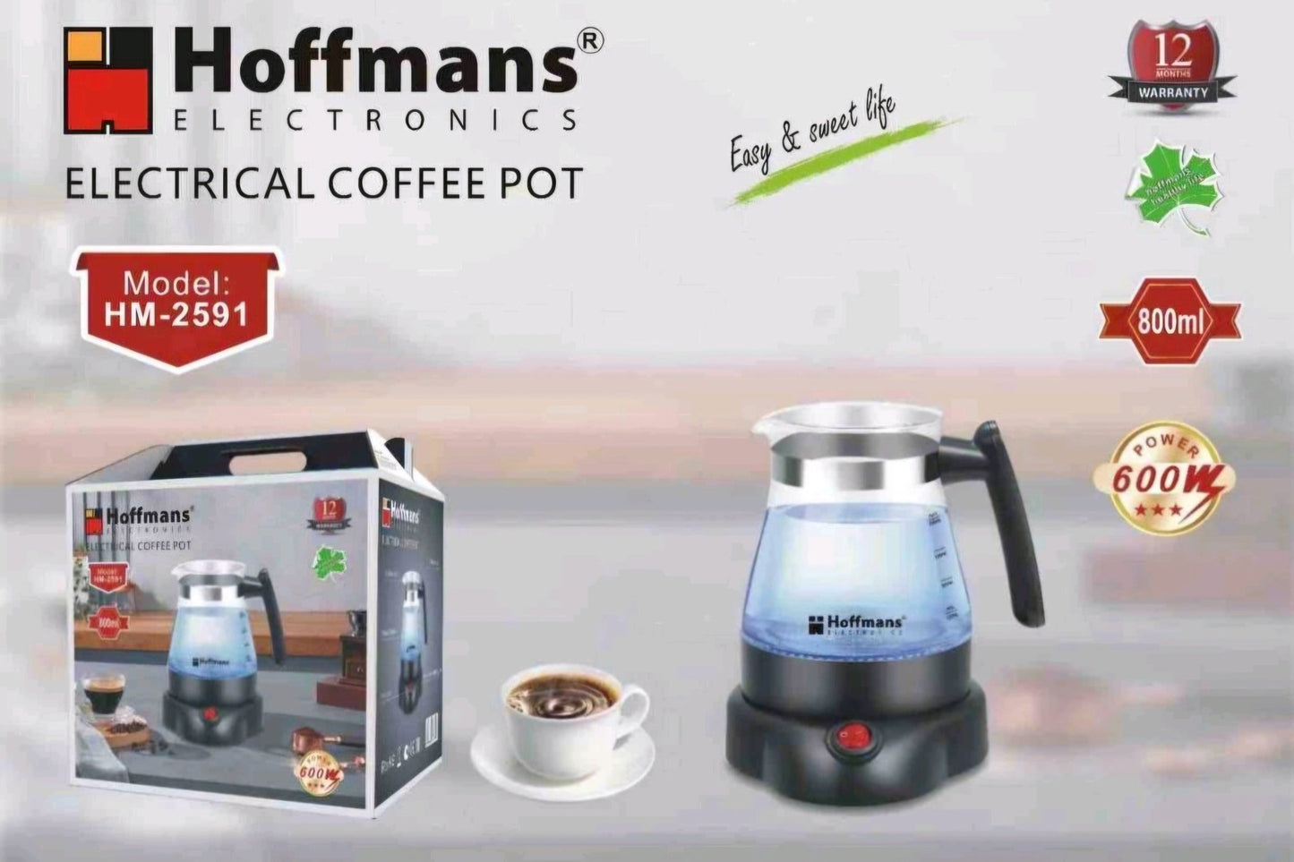 HM - 2591 Električna džezva za kavu - SAMO KLIKNI