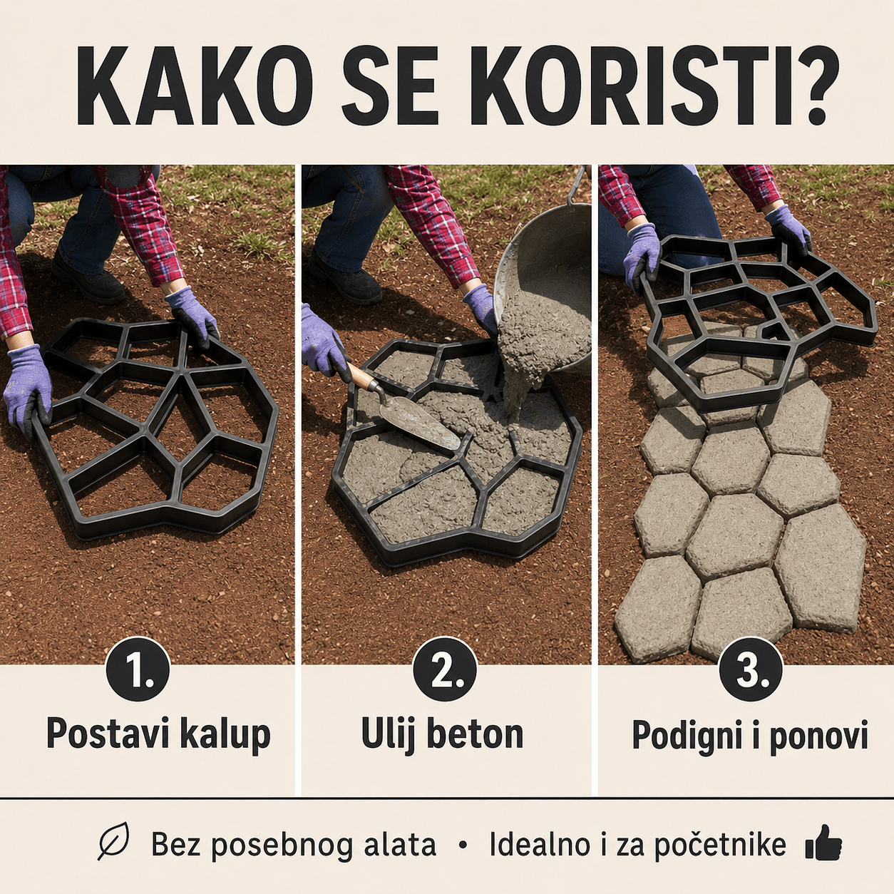 Kalup za betonske ploče – Kupaona i Higijena – – slika 6