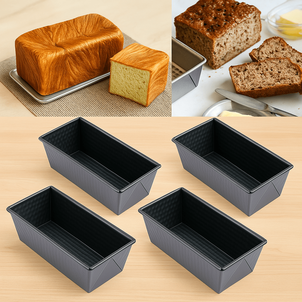 Kalupi za Kruh - Set od 4 Komada - SAMO KLIKNI