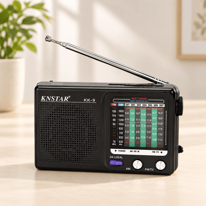 KNSTAR KK-9 mali radio na baterije