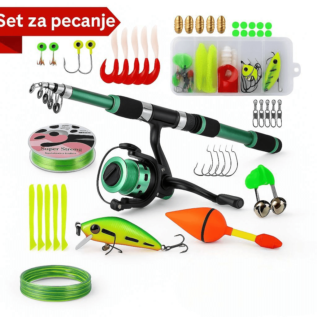 Kompletan Set za Pecanje - SAMO KLIKNI