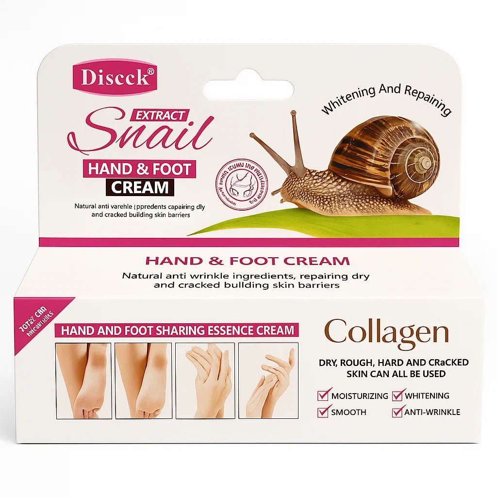 Krema s Ekstraktom Puža za Ruke i Stopala - SAMO KLIKNI