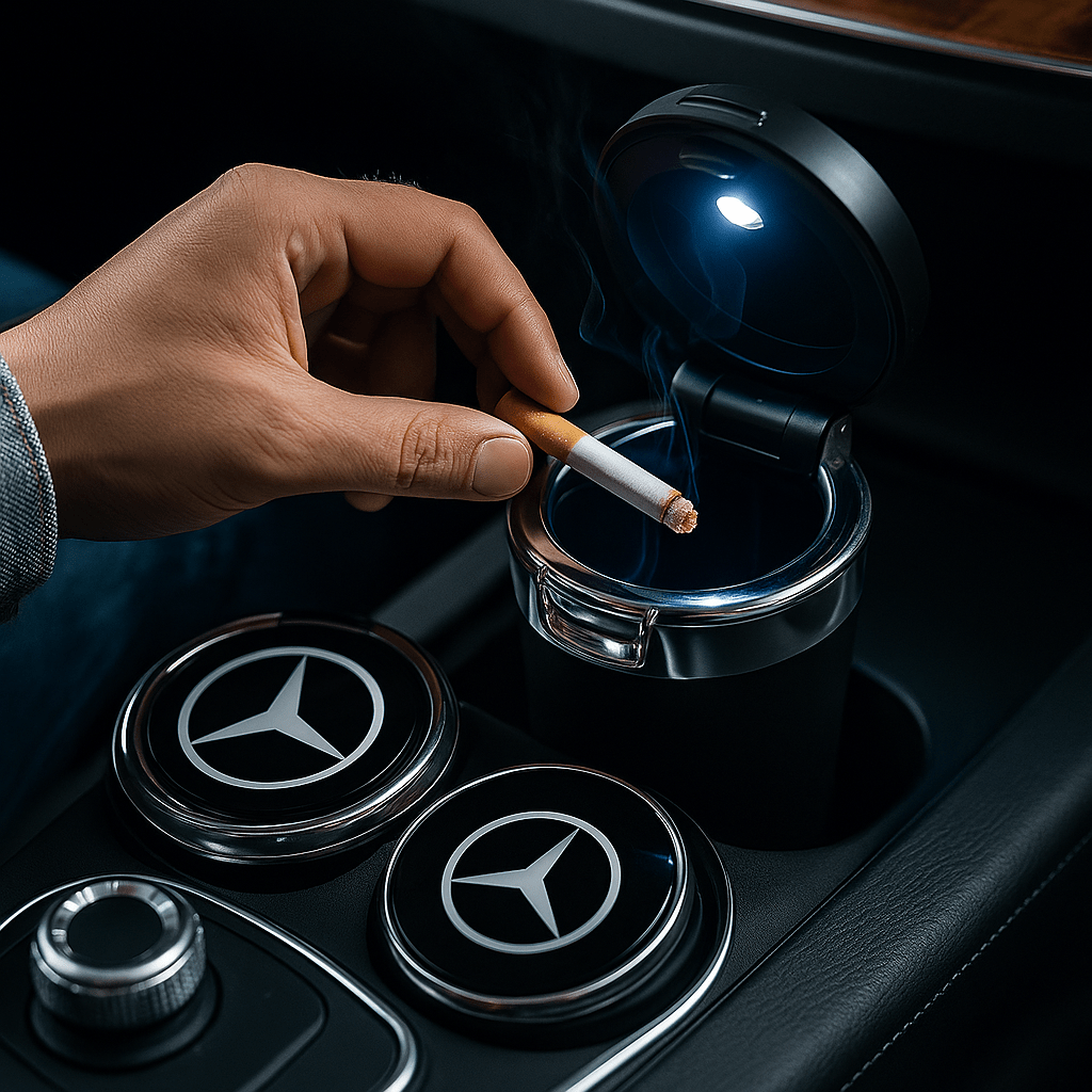 LED Luksuzna Auto Pepeljara – – Mercedes – slika 8