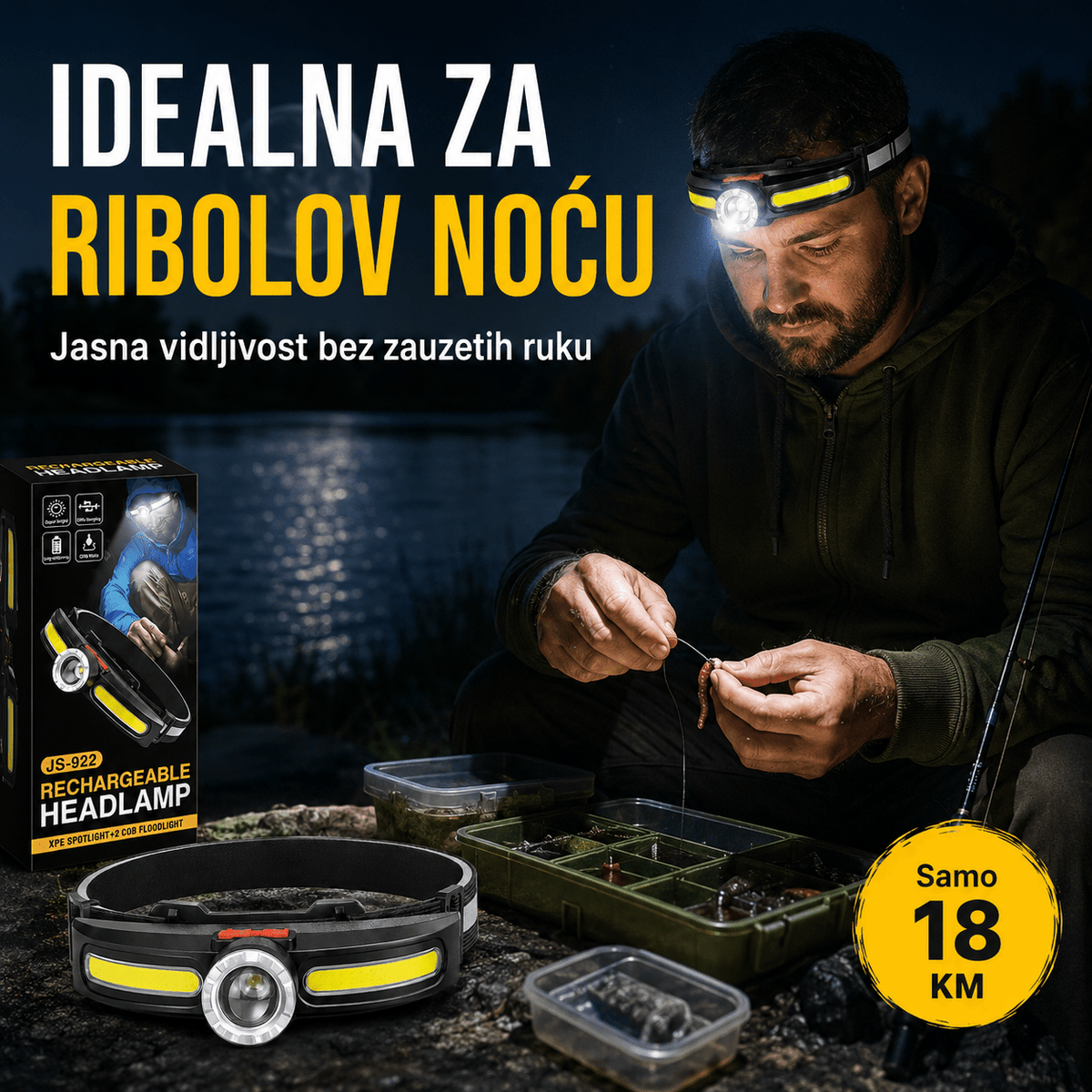 LED Naglavna Lampa – – – slika 8