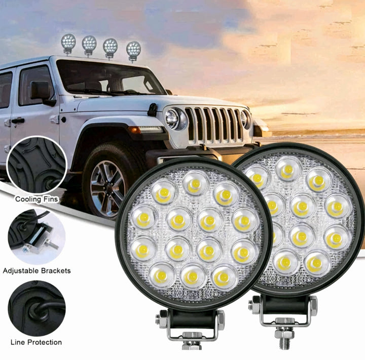 LED Reflektor za Radne Mašine 48W