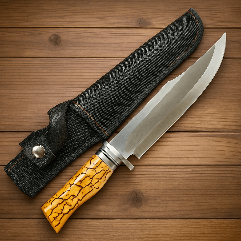 Lovački Nož sa Futrolom "Amazonija" - SAMO KLIKNI