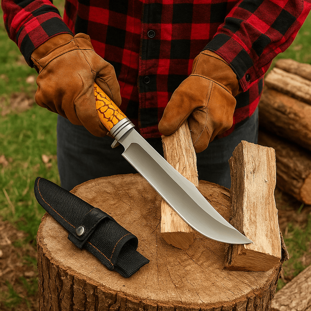 Lovački Nož sa Futrolom "Amazonija" - SAMO KLIKNI