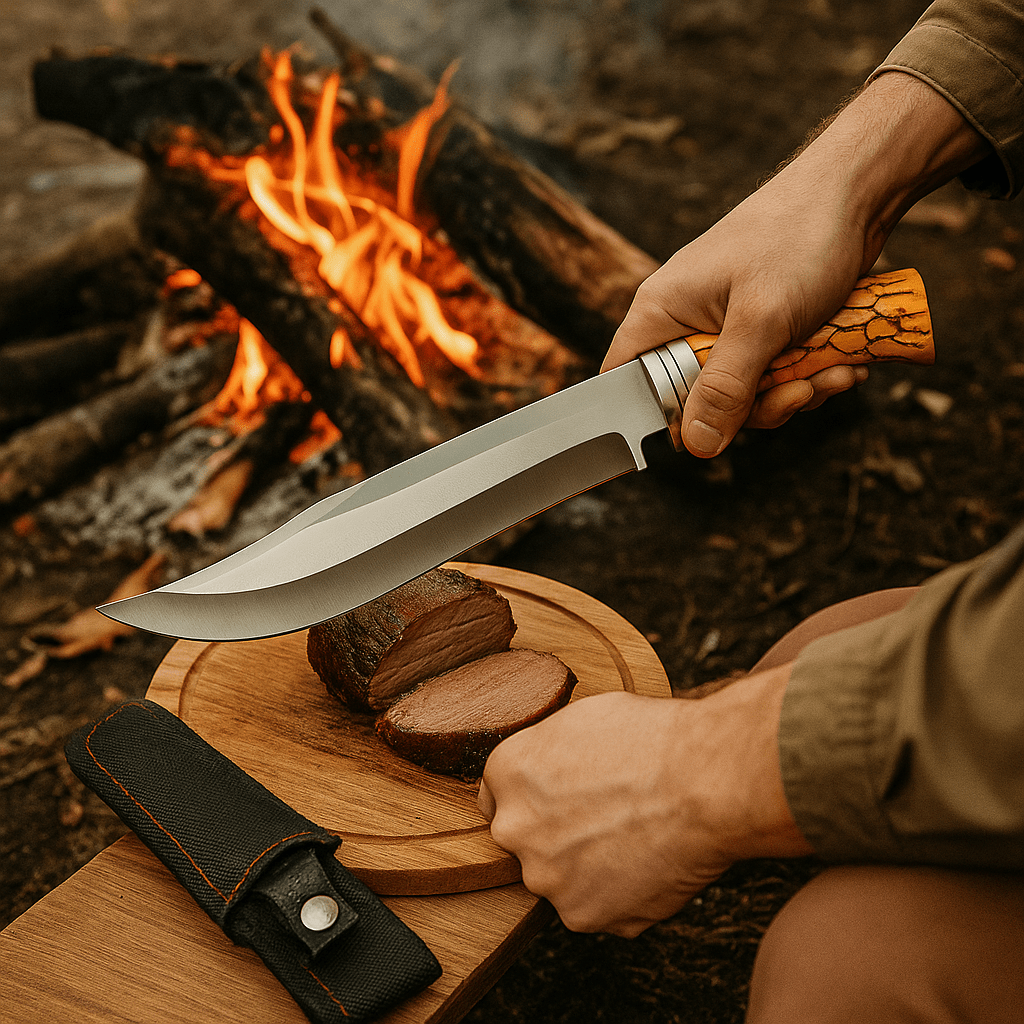 Lovački Nož sa Futrolom "Amazonija" - SAMO KLIKNI