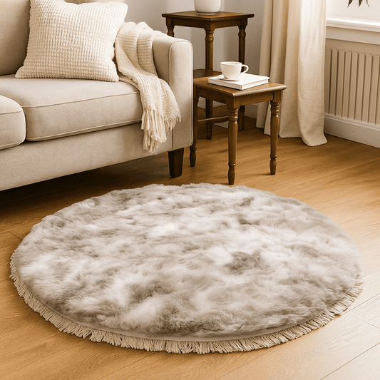 Luksuzni Okrugli Tepih Lora Eksimor – – 80 cm – slika 2