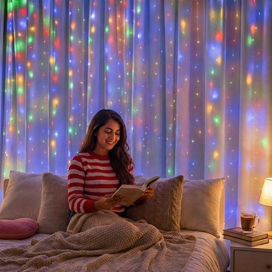 Magična LED zavjesa 3 x 2 metra – – Šarena 3 x 2 metra – slika 2