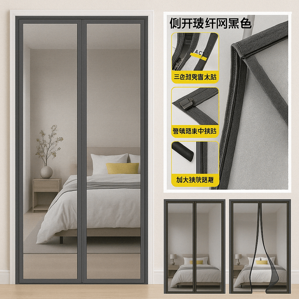 Magnetna zavjesa protiv komaraca - SAMO KLIKNI