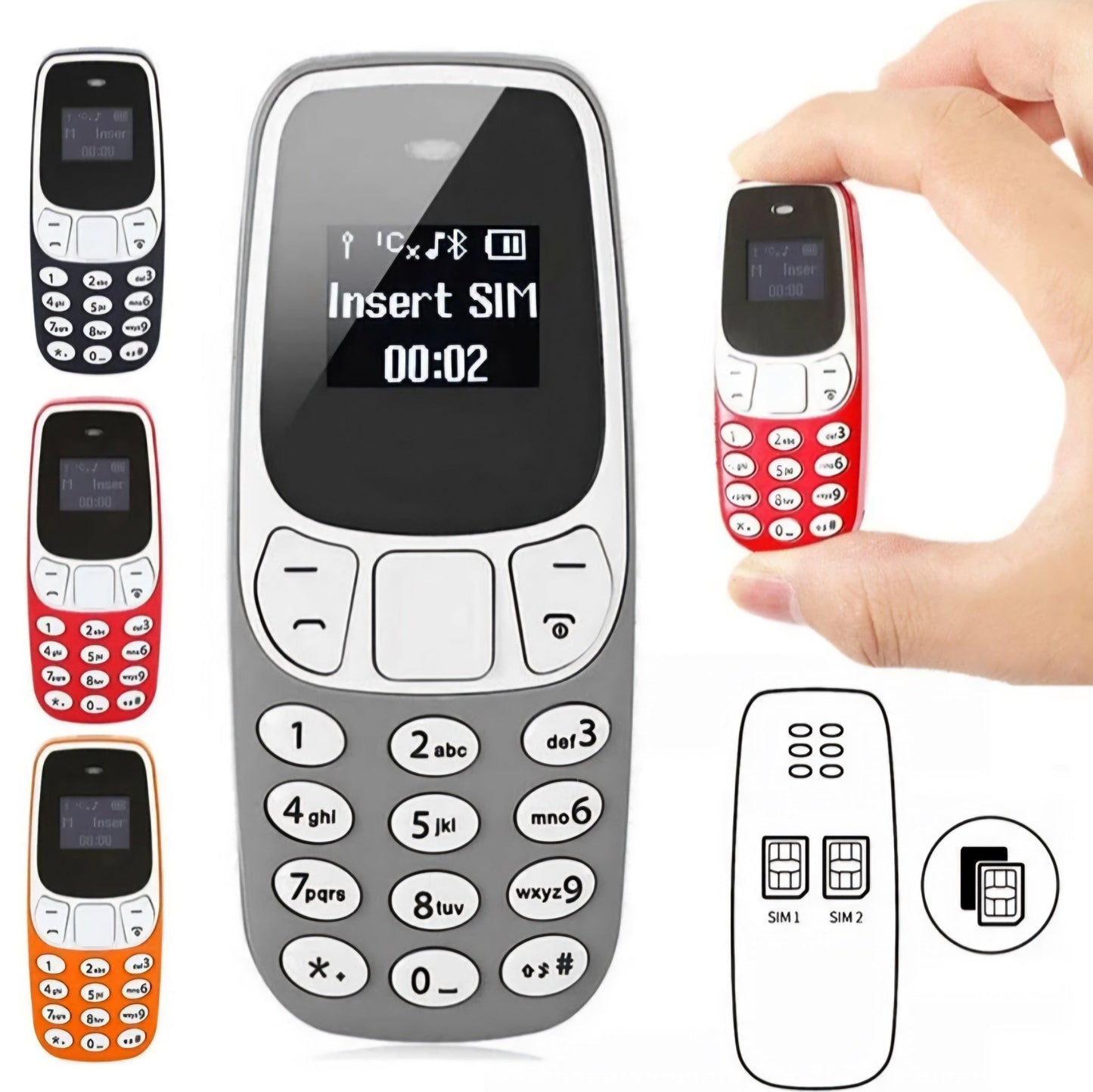 Mini Nokia BM - 10 – Najmanji telefon na svijetu! - SAMO KLIKNI