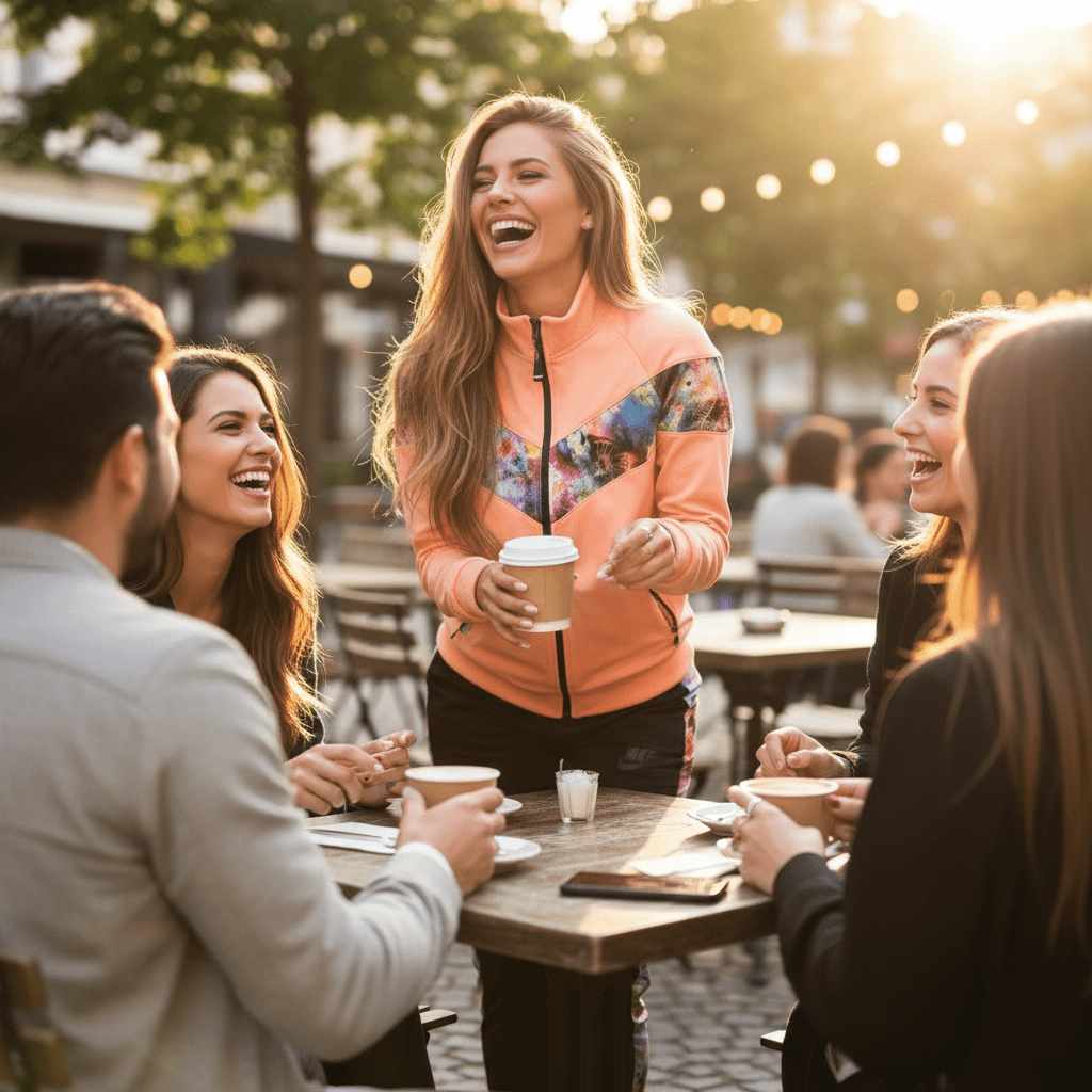 Moderan Ženski Trenerka Komplet sa Šarenim Detaljima – Ženski Trenerka Komplet – M – slika 6