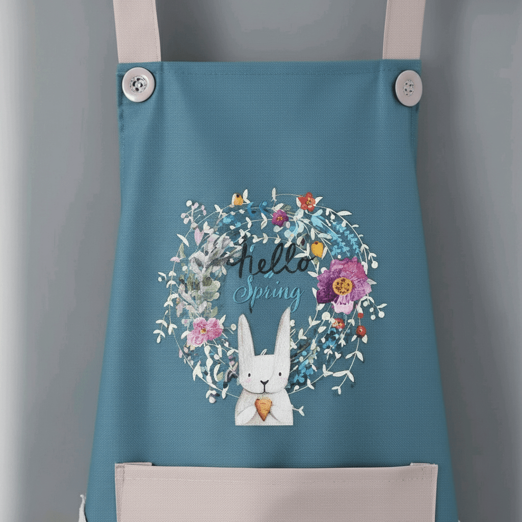 Moderne Kuhinjske Kecelje sa Veselim Dizajnima i Praktičnim Džepovima – Kecelje – Univerzalna Crvena – slika 6