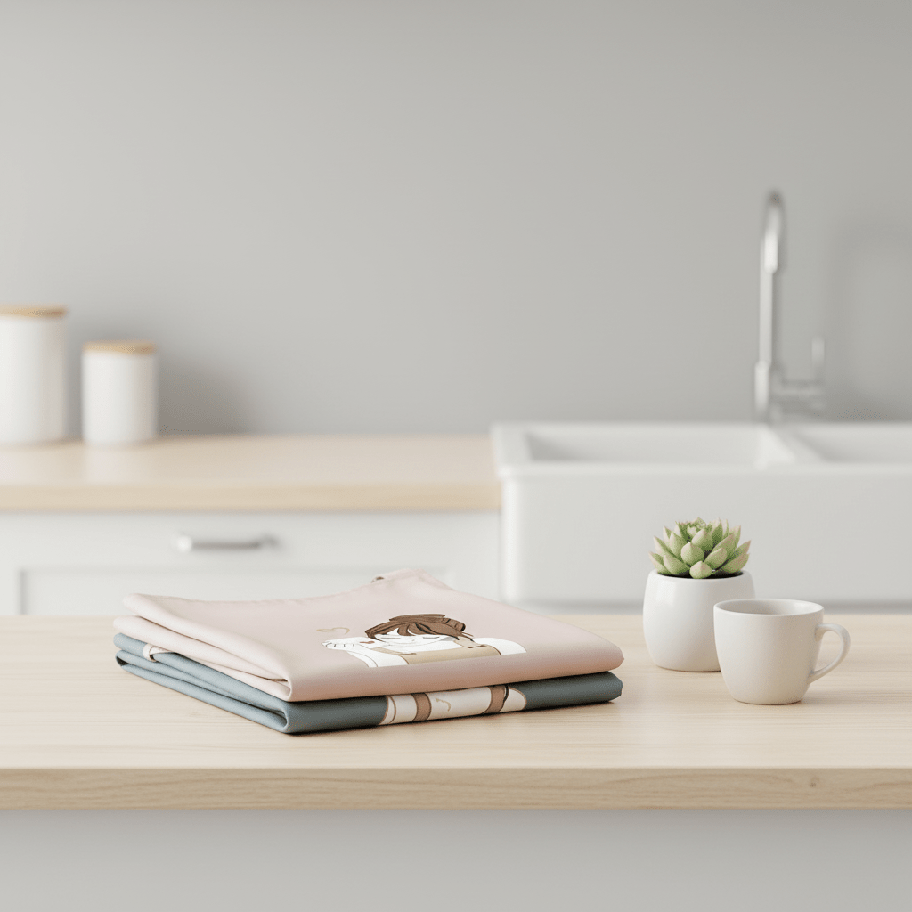 Moderne Vodootporne Kuhinjske Pregače – Kuhinjske pregače – Svijetlo Roza Univerzalna – slika 6