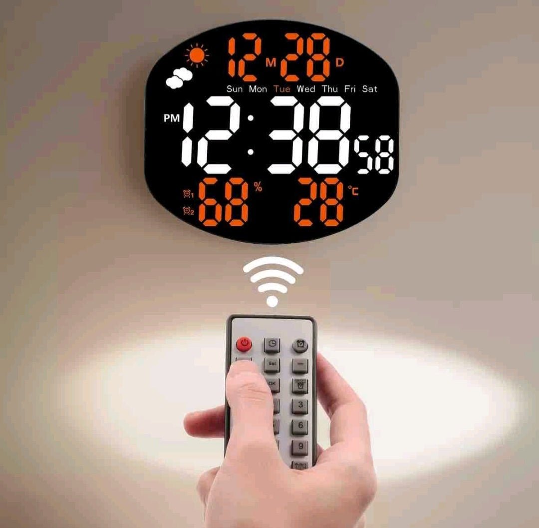 Multifunkcionalni Digitalni LED Sat sa Daljinskim - SAMO KLIKNI