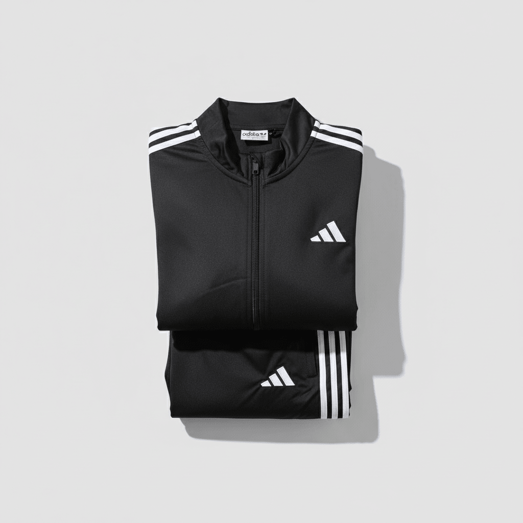 Muška Trenerka Crna sa Bijelim Prugama – Muška Trenerka – Crna M – slika 6