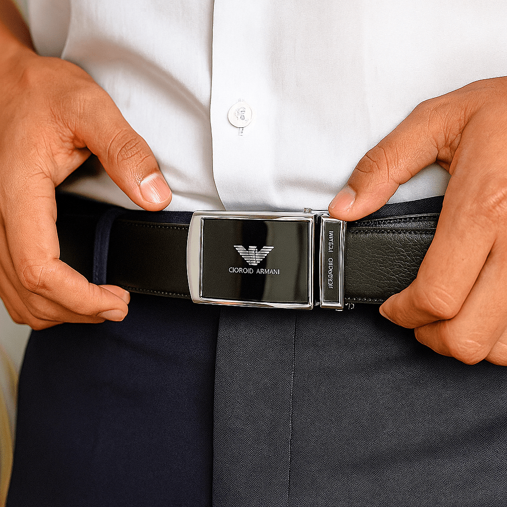 Muški Brendirani Kajiš s Automatskom Kopčom - SAMO KLIKNI